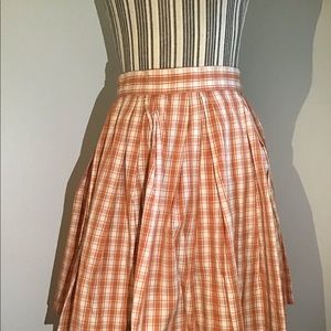 Armani Plaid Skirt